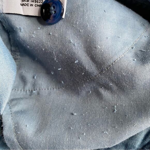 NEW WALTER BAKER $168 Medium Wash Theo Womens Cargo Shorts Chambray Blue NWT 2 - Picture 12 of 15